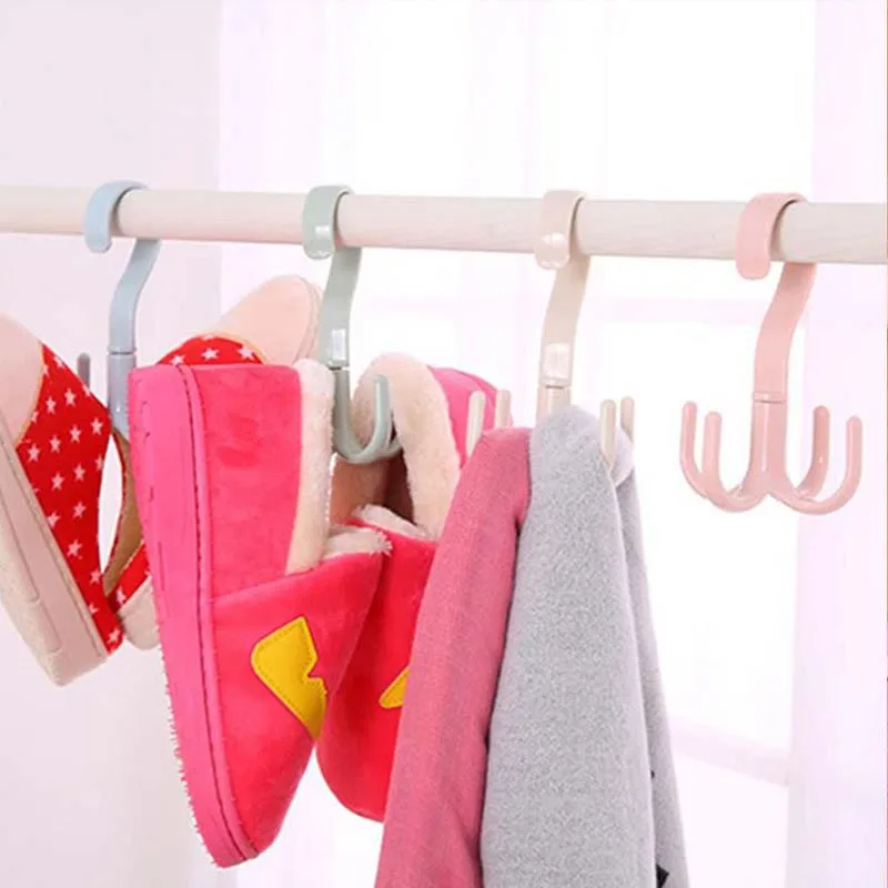 

Household 4 Hooks Handbag Clothes Ties Bag Holder Shelf Hanger Hanging Rack Wall Mount Hooks 2 2 2 2 1