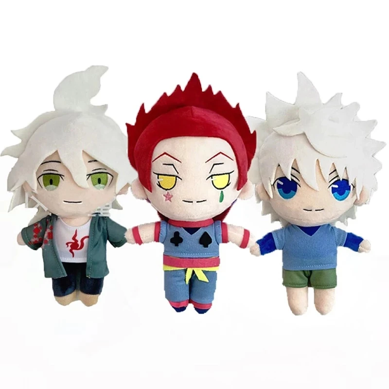 20cm Anime Hunter X Hunter Plush Doll Toy Hisoka Killua Zoldyck Cute Soft Stuffed Pillow Kids Gift