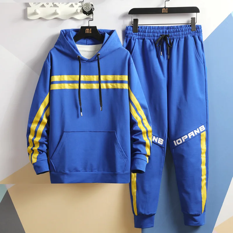 

Spring, Autumn And Winter New Style Quality Men's Casual Hooded Set, Fashion, Korean-style MEN'S Sport Suit