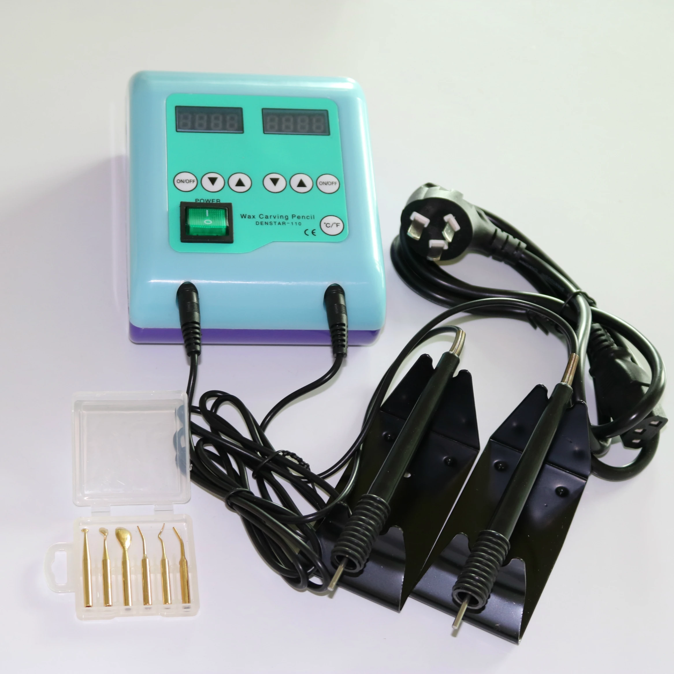 Electric Wax Knife Machine Jg 21 Double Pen And 6 Wax Tip Waxer Carving Pencil For Dental Laboratory Teeth Whitening Aliexpress