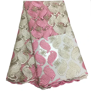 

2020 Last Design French Mesh Lace Embroidered Tulle Lace Fabric French Lace Fabric. Latest Nigerian Laces FC1627 ,Hight Quality
