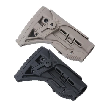

TOtrait Nylon Adjustable Extended Stock for Paintball Accessories Airsoft Air Guns AEG M4 AK Gel Blaster J8 J9 CS Sport