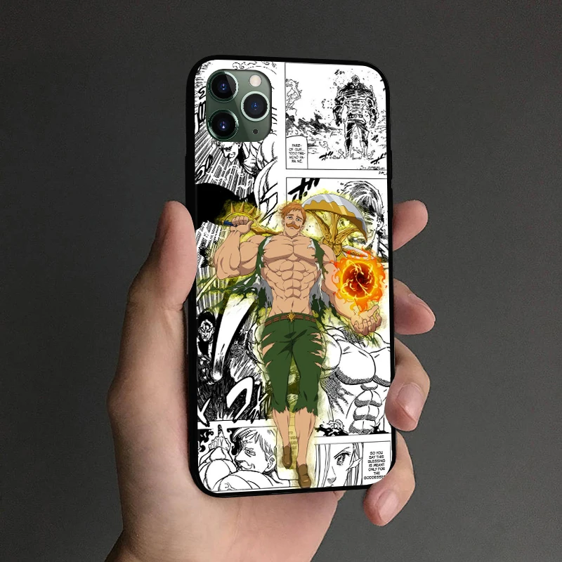 Escanor lion pride anime Phone case cover shell For iPhone SE 6s 7 8 Plus X XR XS 11 Pro Max Samsung S Note 10 20 ultra | Мобильные