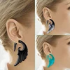 1Pair Acrylic Spiral Ear Taper Gauge Plugs Snail Wings Ear Stretchers Plugs And Tunnels Piercing Oreja Dilataciones Body Jewelry ► Photo 3/6
