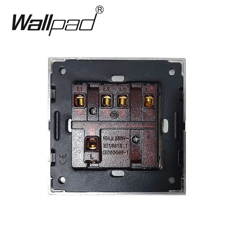 Wallpad 4 банды моментальная Перезагрузка контактный настенный светильник