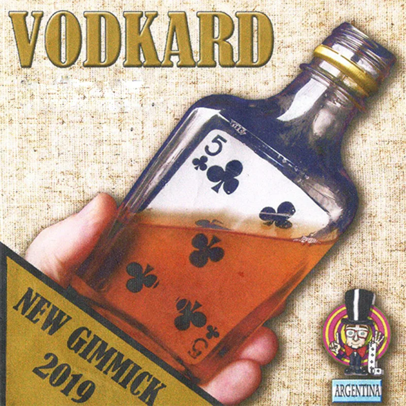 Vodkard Magic трюки карта появится в бутылке волшебство крупные иллюзии трюк реквизит