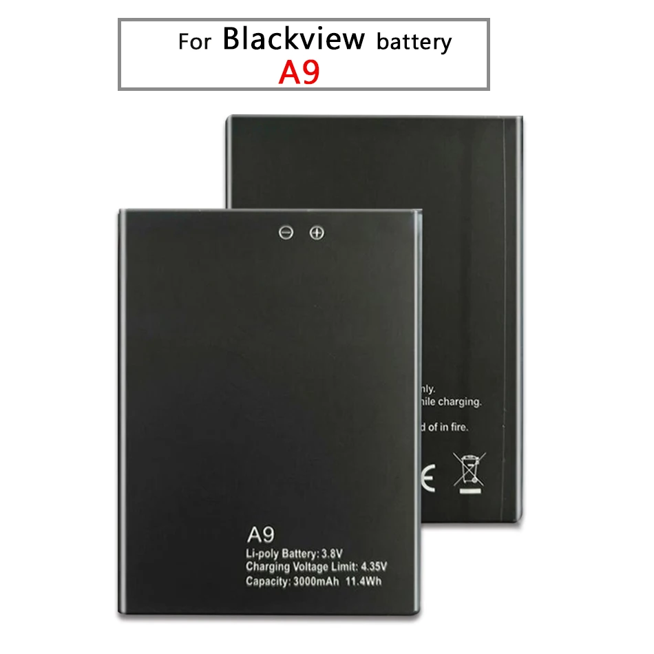 Для Blackview A9 / Pro Сменные литий полимерные аккумуляторы для 3000 мАч батарея