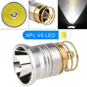 

3V-8.4V LED Flashlight Bulbs Replacement XPL V6 Smooth Reflector P60 Drop-in Lamp Fit for Surefire 6P C2 D2 G2 Z2 / 501B 502B