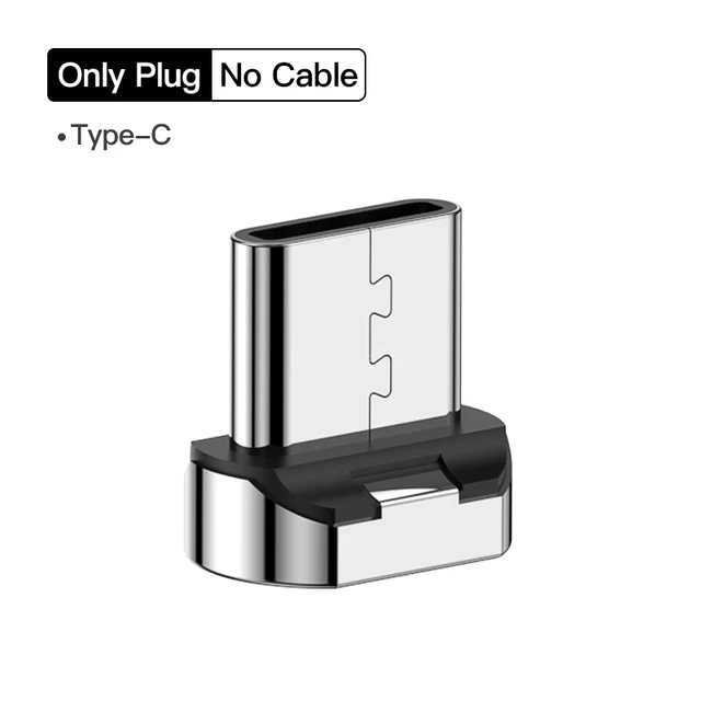 KUULAA Magnetic Cable USB Type C Cord Micro USB C Cable For iPhone Xiaomi Samsung Magnet Phone Charging Cord USBC Wire Only Plug For Type-C