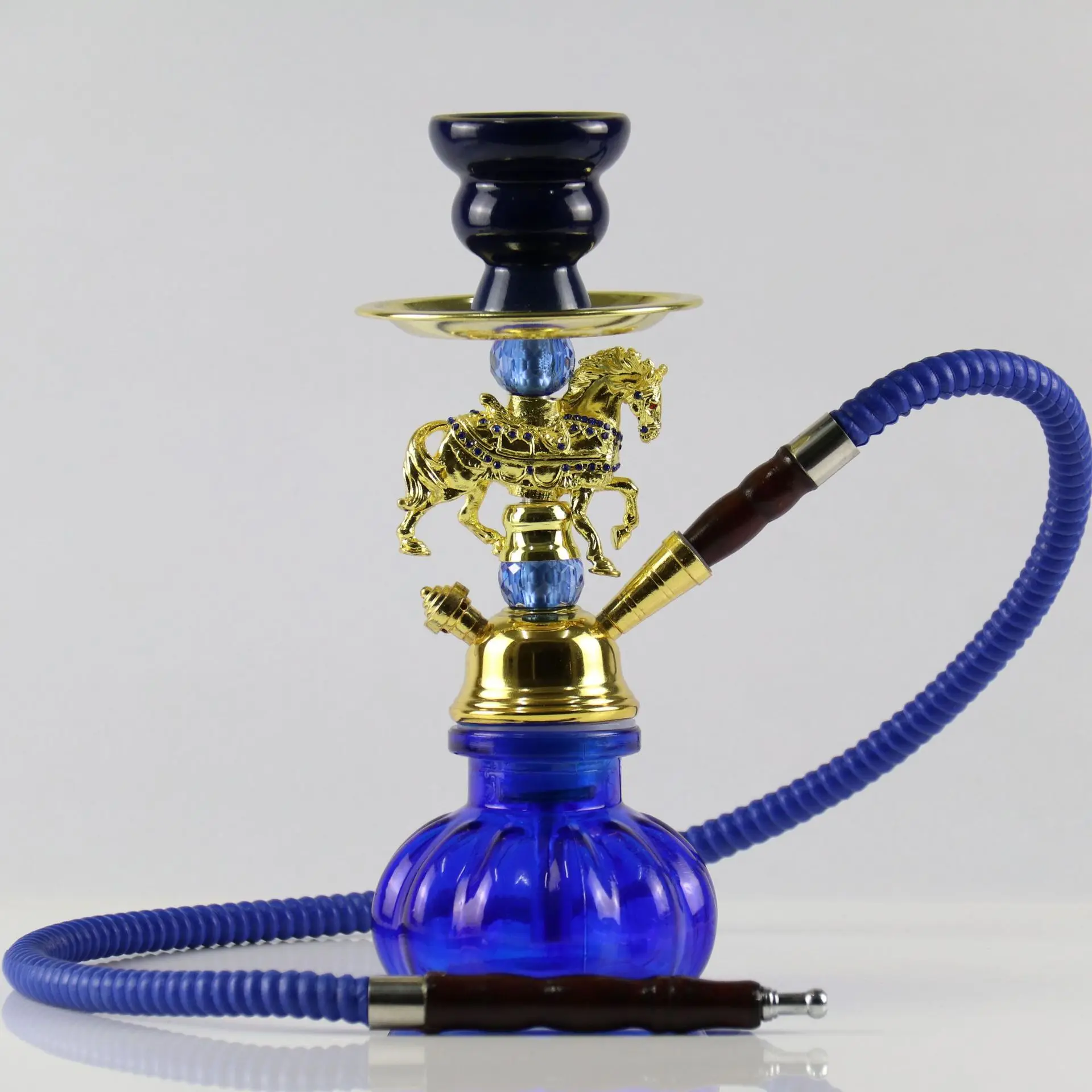 Набор стеклянных кальян портативная трубка для кальяна с двойными шлангами керамические ароматизаторы табака чаша Щипцы для углей аксессуары