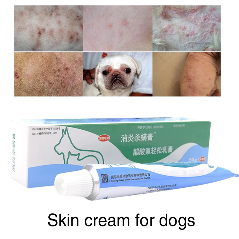 

Pet Suplies Cream Dog Reduce Itching Dog Skin Infection Therapy Antibacterial Cream 40g External Use Protection Forefoot