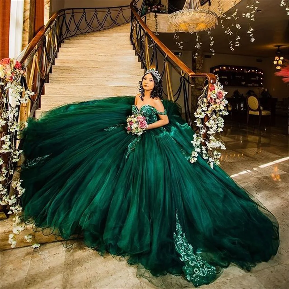 emerald green dress quince