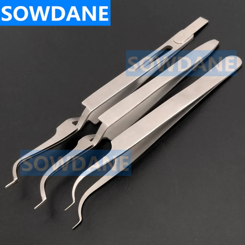 Denta Orthodontic Bracket Buccal Tube Bonding Tweezer Holder Placer Bracket Bonding Tweezer  Instrument Dentist Tool 4