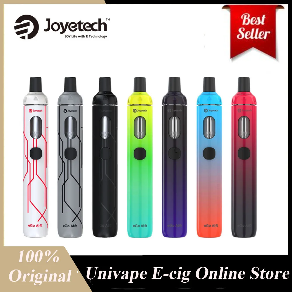 Оригинал Joyetech EGo AIO Vape Quick Kit 1500 мАч батарея и 2 мл бак атомайзер электронная