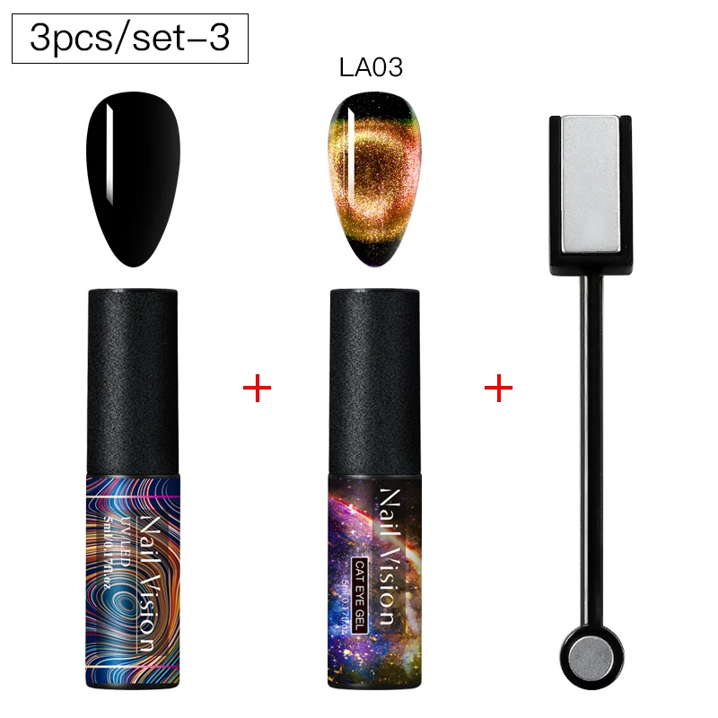 DZH08032 9D Chameleon Magnetic Cat Eye Gel Nail Polish Long Lasting Shining Laser Cat Eye Soak Off UV LED Nail Art Gel Varnish Lacquer - Цвет: DZH08032