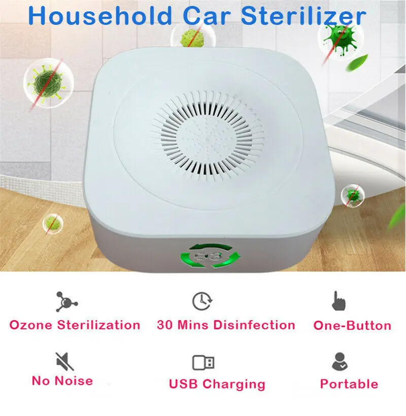 Авто Luftreiniger Hause Ozondesinfektion Rauch Staub Geruchsentferner DE