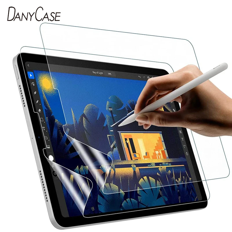 2 шт. бумажная Защитная пленка для экрана iPad Air 4 3 10 5 2020 9 7 Pro 11 8-го поколения Mini |
