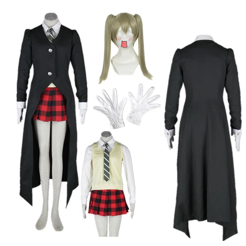 Anime cosplay Soul Eater Maka Albarn Cosplay Women's clothing Costume Halloween | Тематическая одежда и униформа