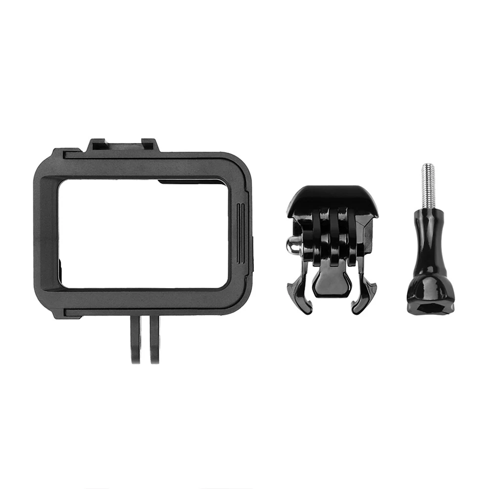 Пластик Защитный чехол рамка для Gopro Hero 8 Камера аксессуары черная Автомобильная сирена, легко разобрать