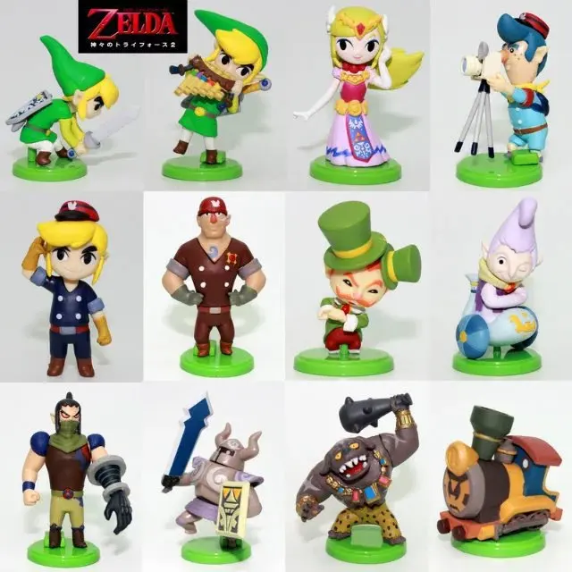 

Zelda Legend The Legend of Zelda Cute 12-Capsule Toy Model Ornaments