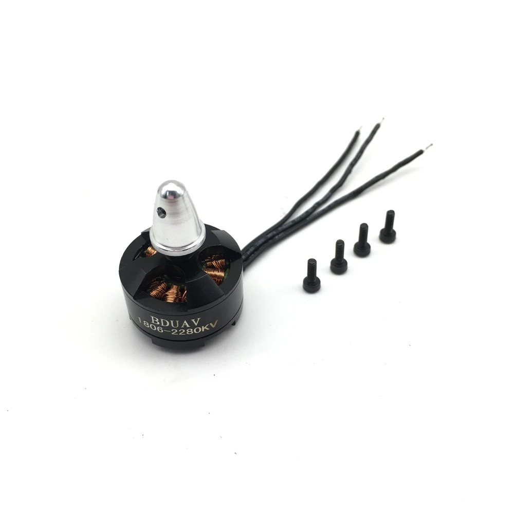 1 шт. 1806 2280KV по часовой стрелке CW CCW бесщеточный двигатель мини Мультикоптер для 250