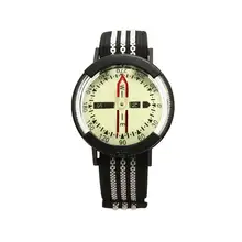 Водонепроницаемый Компас со светящимися карманными часами Компас для дайвинга портативный наружный Многофункциональный измерительный инструмент