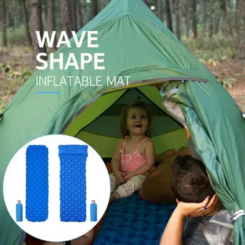 

Camping Air Cushion Sleeping Pad Tent Cloth Multifunction Sky Blue Nylon Picnic Mat Outdoors Camping Sleeping Pad Travel