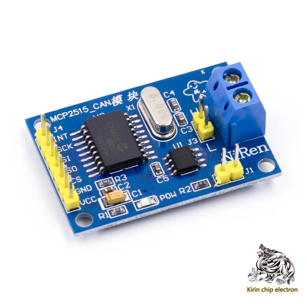 5pcs MCP2515 CAN Bus Module TJA1050 Receiver SPI Module 5pcs MCP2515 CAN Bus Module TJA1050 Receiver SPI Module