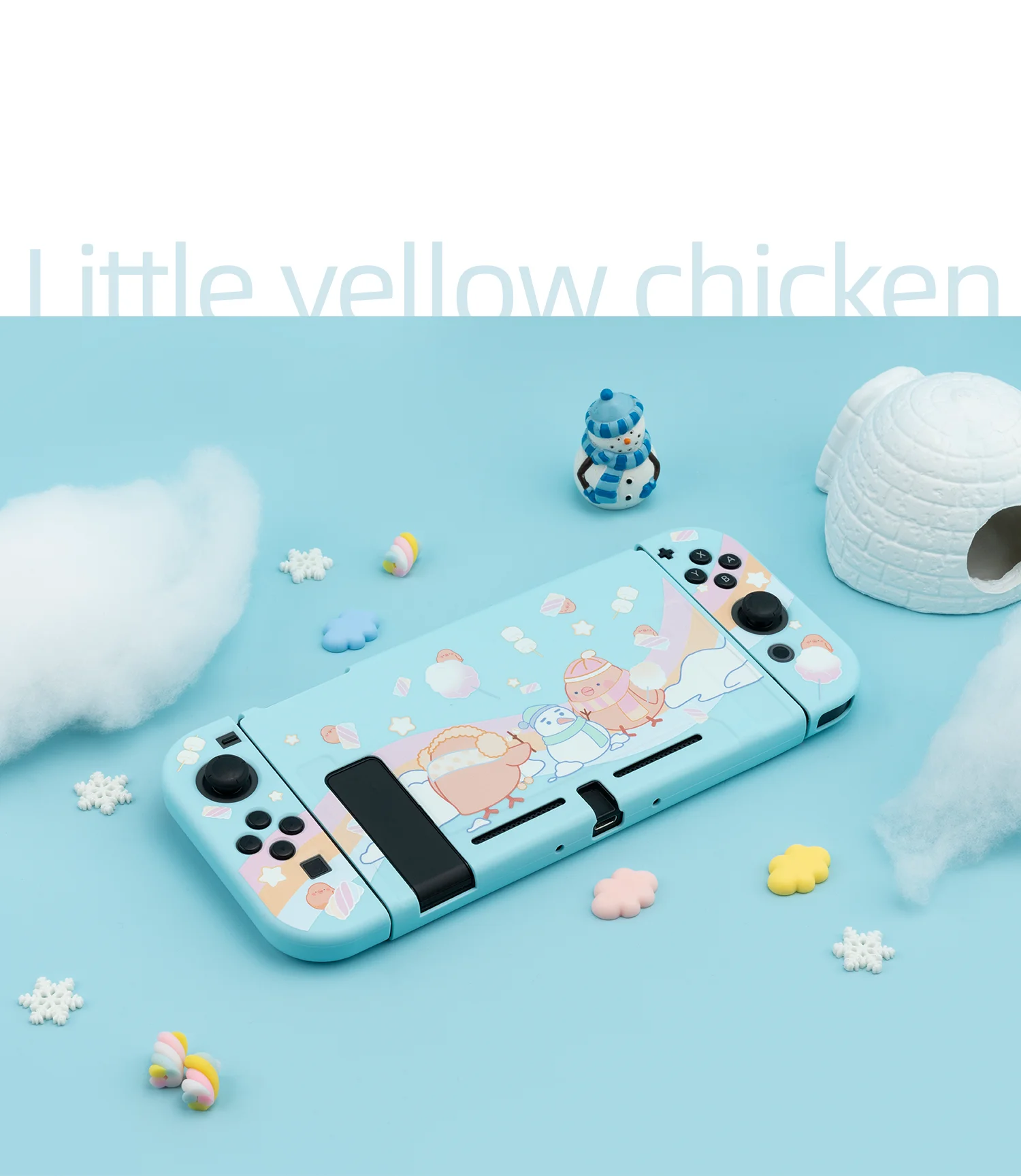 Snow Chick Cute Hard Shell Switch Case - 5 - Kawaii Mix