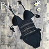 Crochet one piece backless sexy monokini high cut Jumpsuit Knitting Bikini Set Swimwear Swimsuit Beachwear ► Photo 3/6