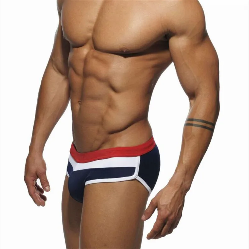 Swimwear Men Brief With Push Pad Sexy Swimsuit Waterproof Swimming Trunks For Bathing Swim Shorts Sunga Hot Sport Homme Swim - 2
