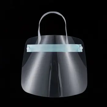 

Plastic All-Purpose Face Shield Transparent Anti-saliva Anti-spitting Protective Mask