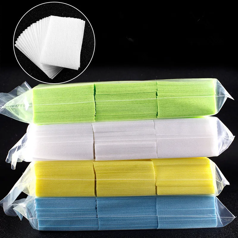 630/700pcs New Colorful Thicken Lint Free Nail Art Gel Polish Remover