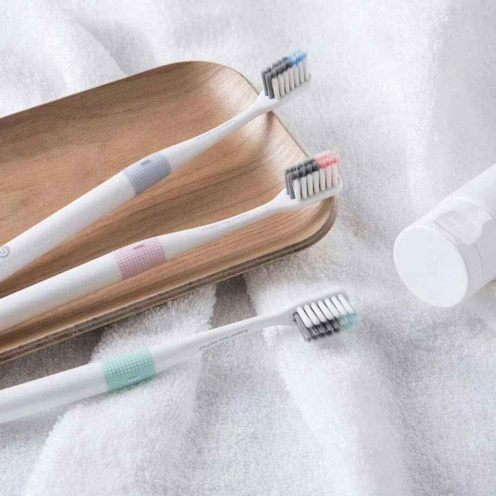Зубные щетки Xiaomi DOCTOR B MiJIA 4 цвета в 1 оригинальная дорожная коробка для глубокой