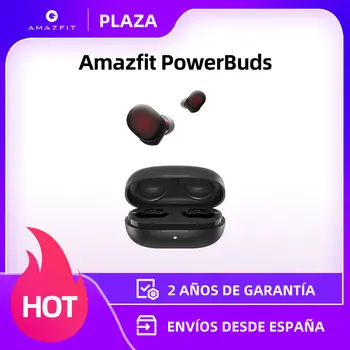 

[PLAZA] Versión global auriculares inalámbricos Amazfit Powerbuds TWS, Auriculares deportivos con Monitor de ritmo cardíaco
