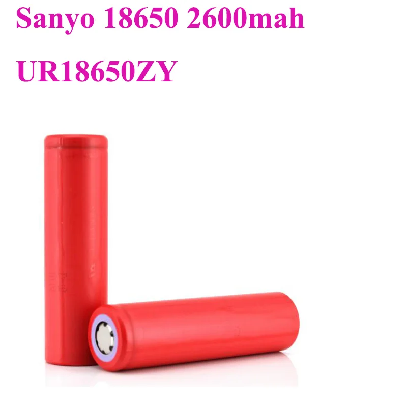 UR18650ZY 3,7 V 2600MAH перезаряжаемый литий-ионный 18650 Аккумулятор для Ecig SANYO 18650 Cell