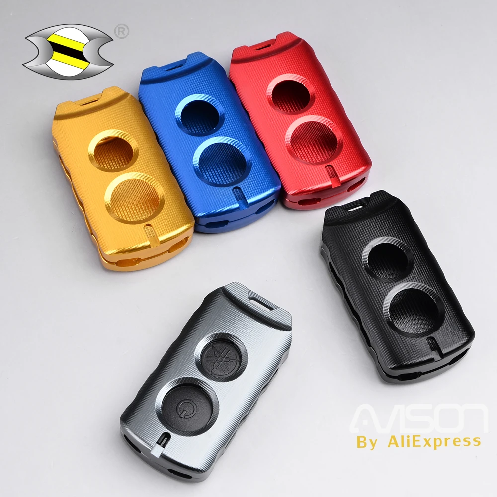 Для XMAX 300 125 250 400 QBIX125 3D брелок для пульта дистанционного управления чехол ключей CNC