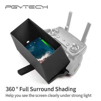

PGYTECH Phone X Monitor Hood for DJI Remote Controller Cover Sun Shade for DJI Mavic 2/Air Drone iPhone XS Max Xr Huawei P20/30
