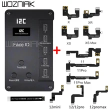 I2c IFace-V8 cara dot matrix projeção reparação detector para iphone X-12Pro max face id ferramenta de reparo substituir o cabo matriz dot