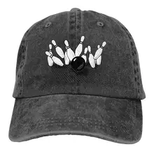 Кепка для боулинга, бейсбольная кепка для боулинга, кепка для папы, Регулируемая Кепка, неорганизованная Шапка Кепка с козырьком