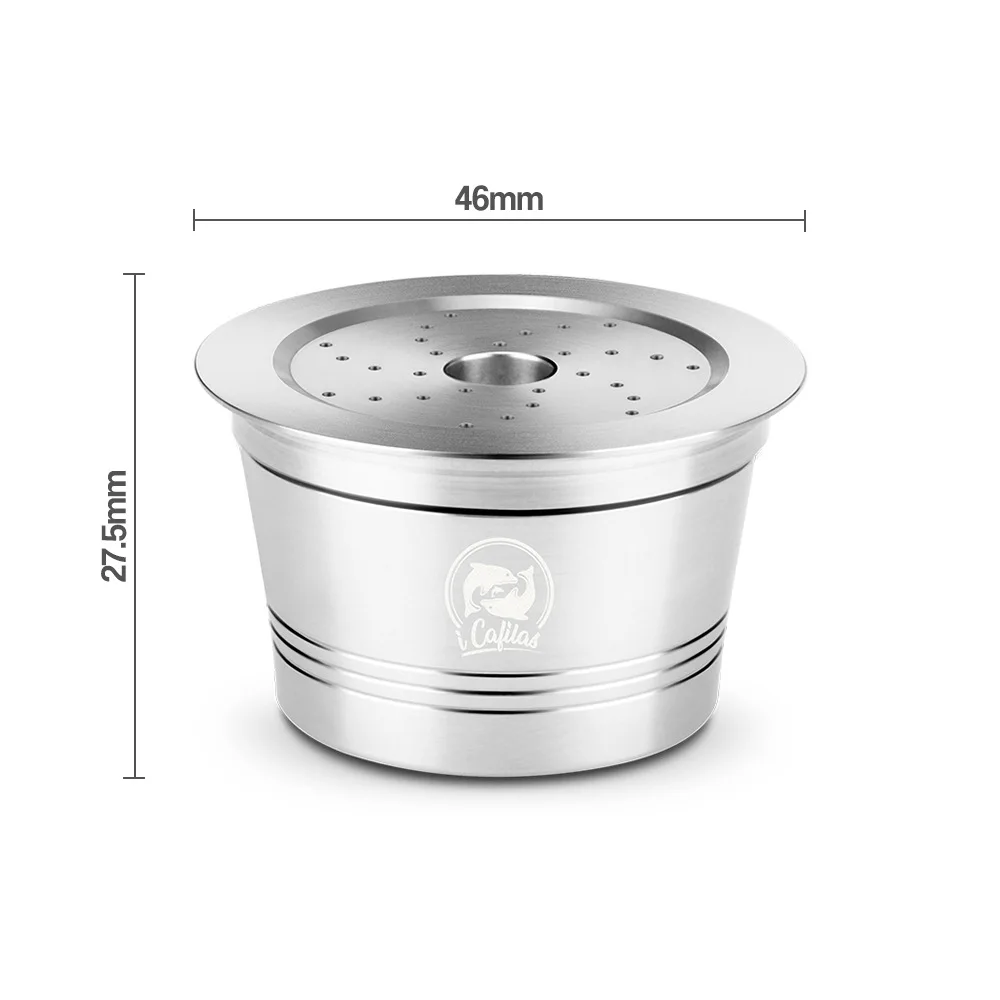 For Caffitaly & Tchibo Cafissimo Classic Machine 304 STAINLESS STEEL Metal Reusable Cafeteira Filter