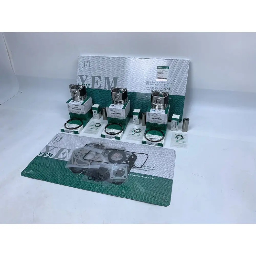 

Новинка, запчасти для двигателя D3200, комплект для ремонта с накладной прокладкой, комплект поршневых колец для Kubota