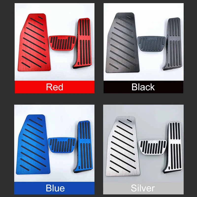 Car Pedals Pedal Cover For Toyota RAV4 XA50 Hybrid Car Accelerator Gas Brake Pedals Footrest Pedal Cover Non-Slip Pads