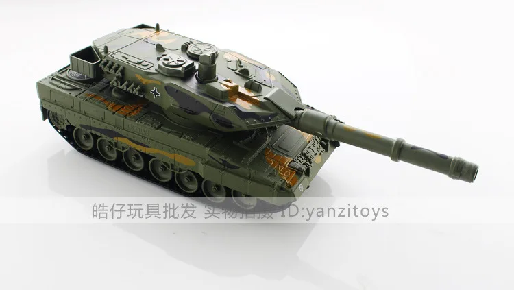 

Cadeve Boxed 680053 Alloy Warrior 1: 40 Germany Leopard 2A6 Main Battle Tank Can Bullets Sound Making Light