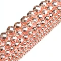 Faceted rose gold