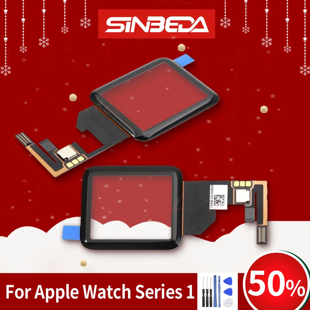 Sinbeda AAA+ Touch для Apple Watch серии 1 38 мм 42 мм сенсорный экран панель стекло дигитайзер для Apple Watch 7000 сенсорный экран