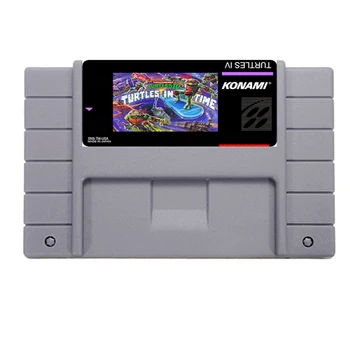 

Hot Selling 16bit 46pin Super Game Card - Turtles in Time