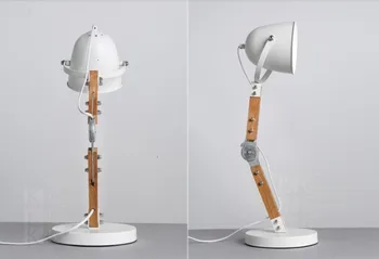 

Nordic Modern Wooden Table Lamp Fashion Table Lamp Living Room Bedroom Study Decorative abajur para quarto