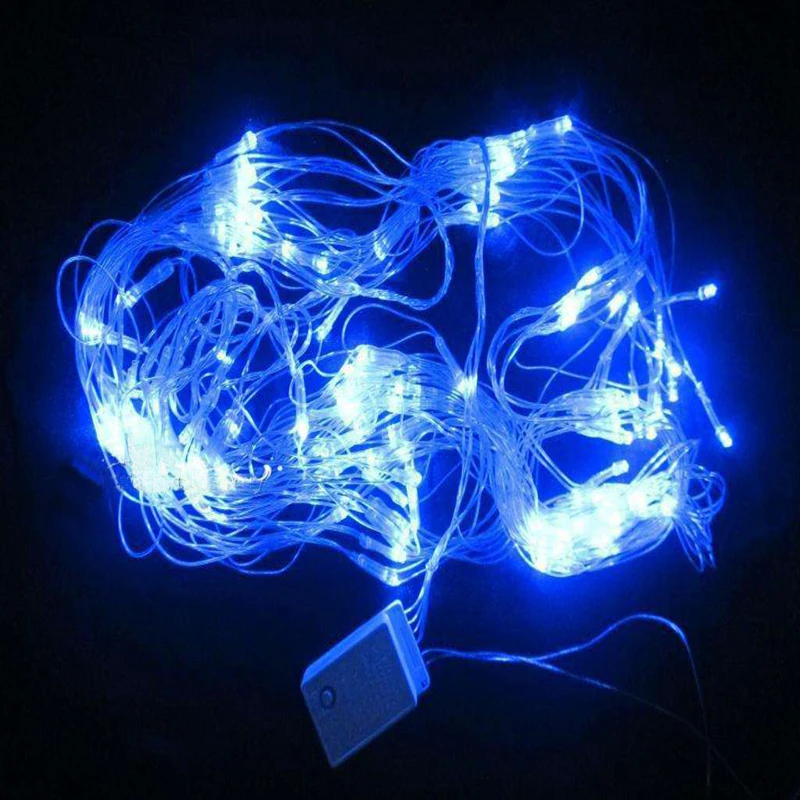 20set LED Net Light 1.5*1.5M/3*2M/6*4M 8 kinds of Patterns Weaving String Lights Christmas Garland Holiday Light Garden