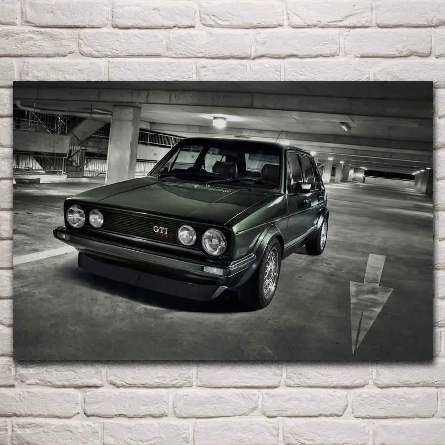 Классная Классическая картина с изображением спортивного автомобиля MK2